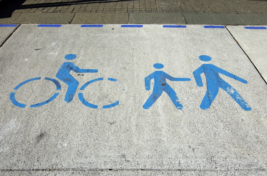 Eco transport and walking floor sign